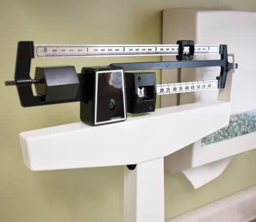 Doctor's Office Medical Weight Scale