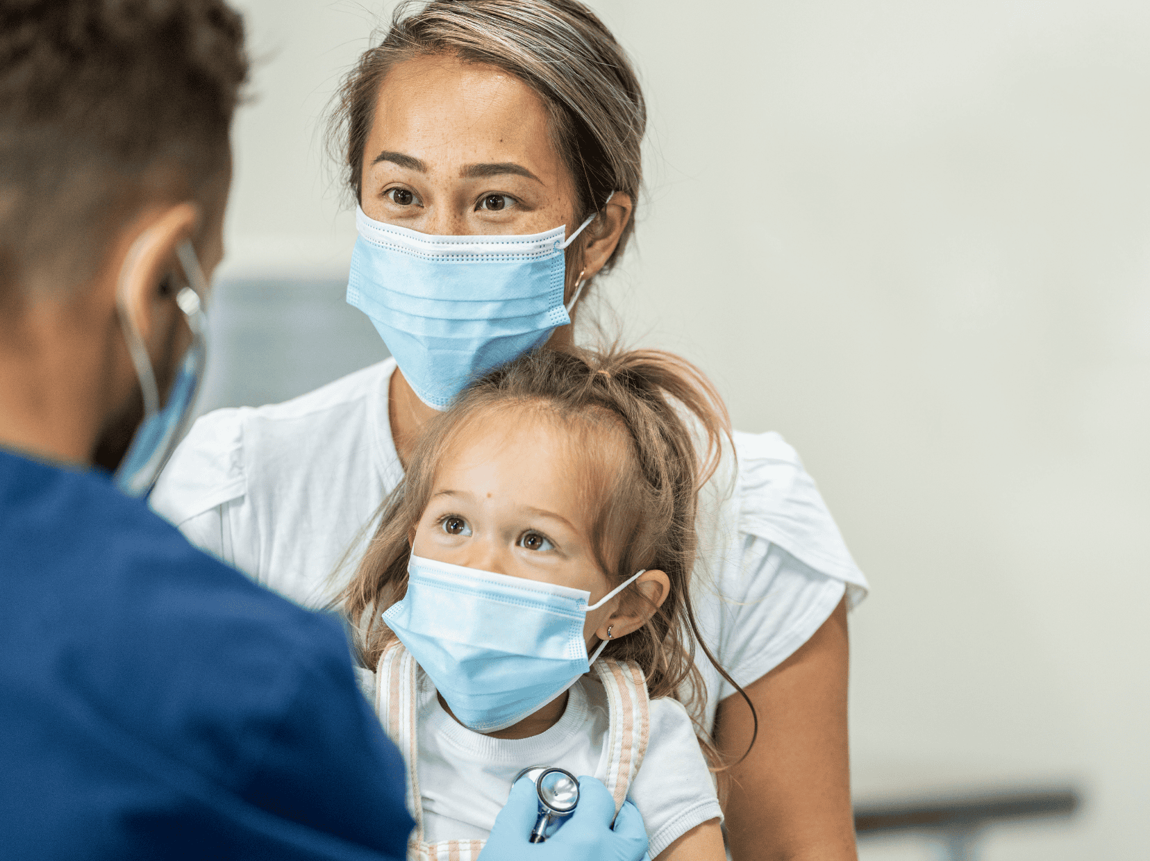 Mother and Child at Doctor