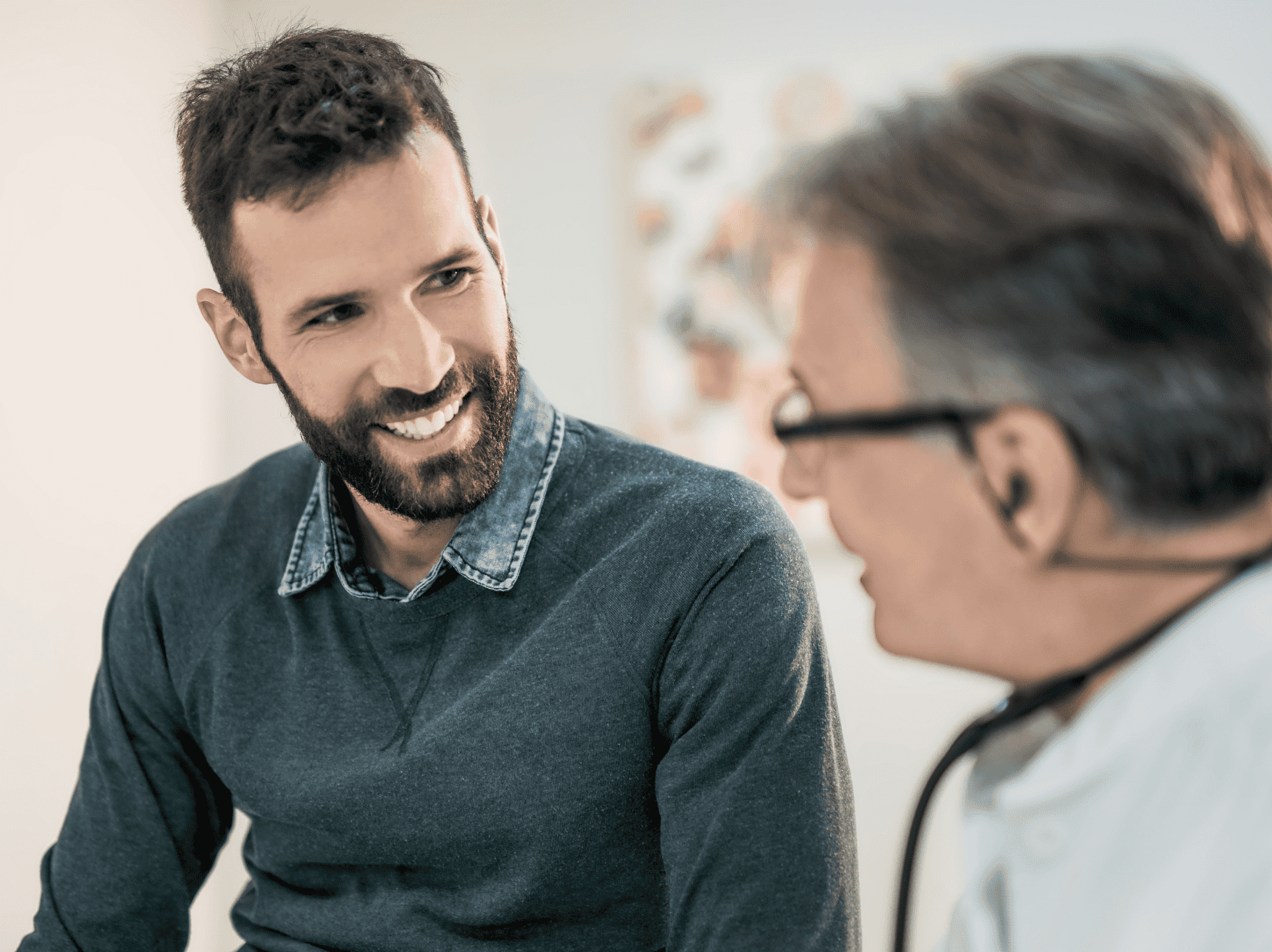 Doctor Seeing Male Patient