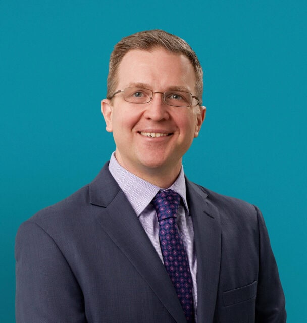 Provider headshot of Justin P. Fox, MD