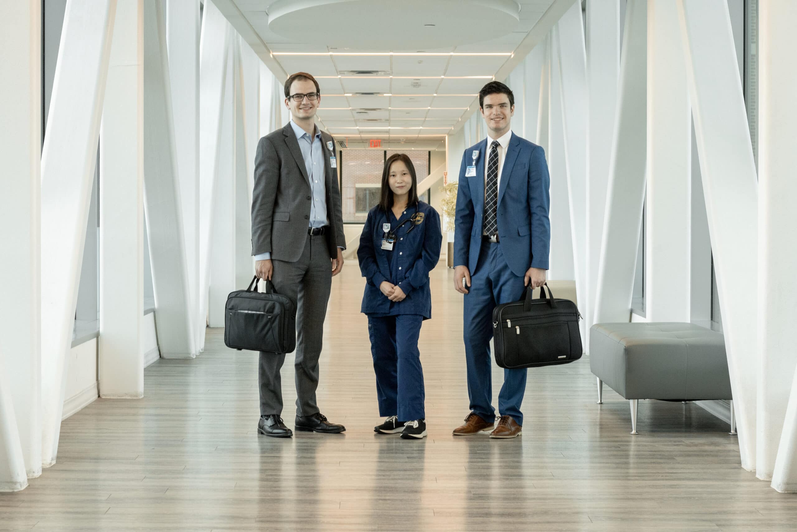 Group photo of business extern fellows