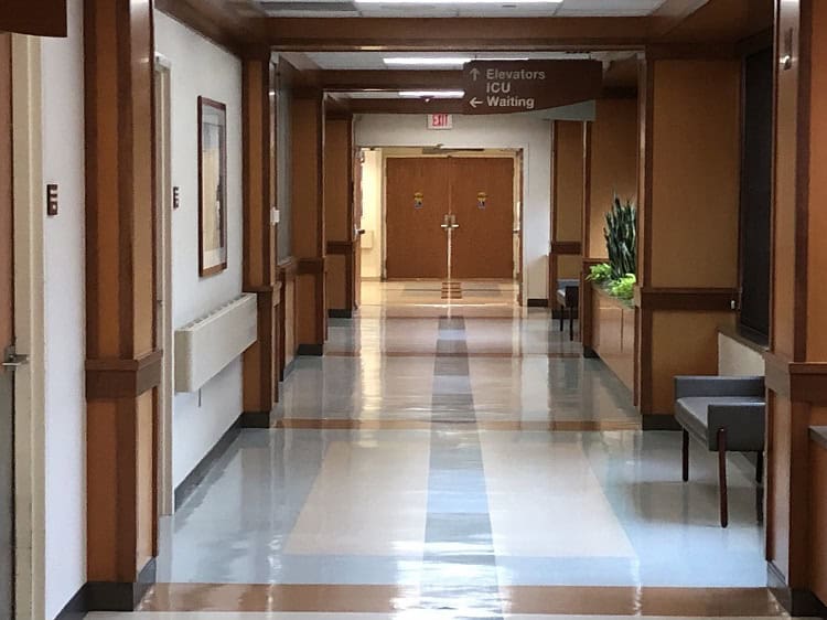 ICU hallway