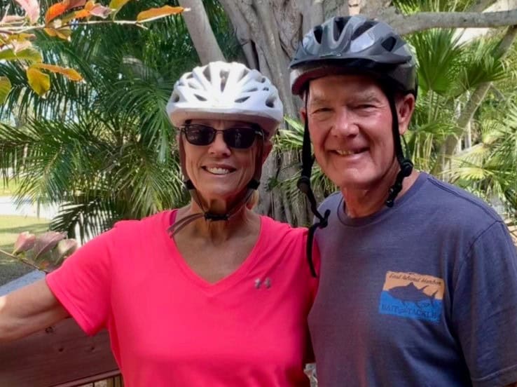 Eric Prindle and his wife, Kim.