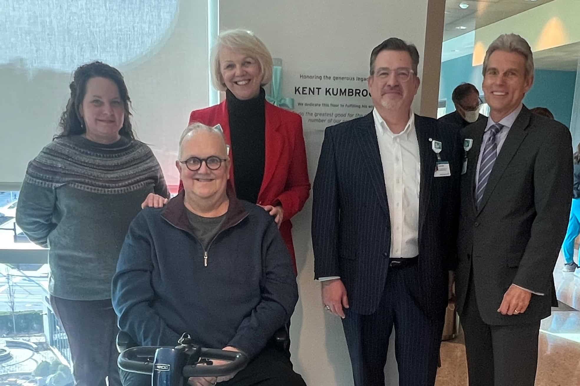 Kent Kumbroch Cancer Center Donation