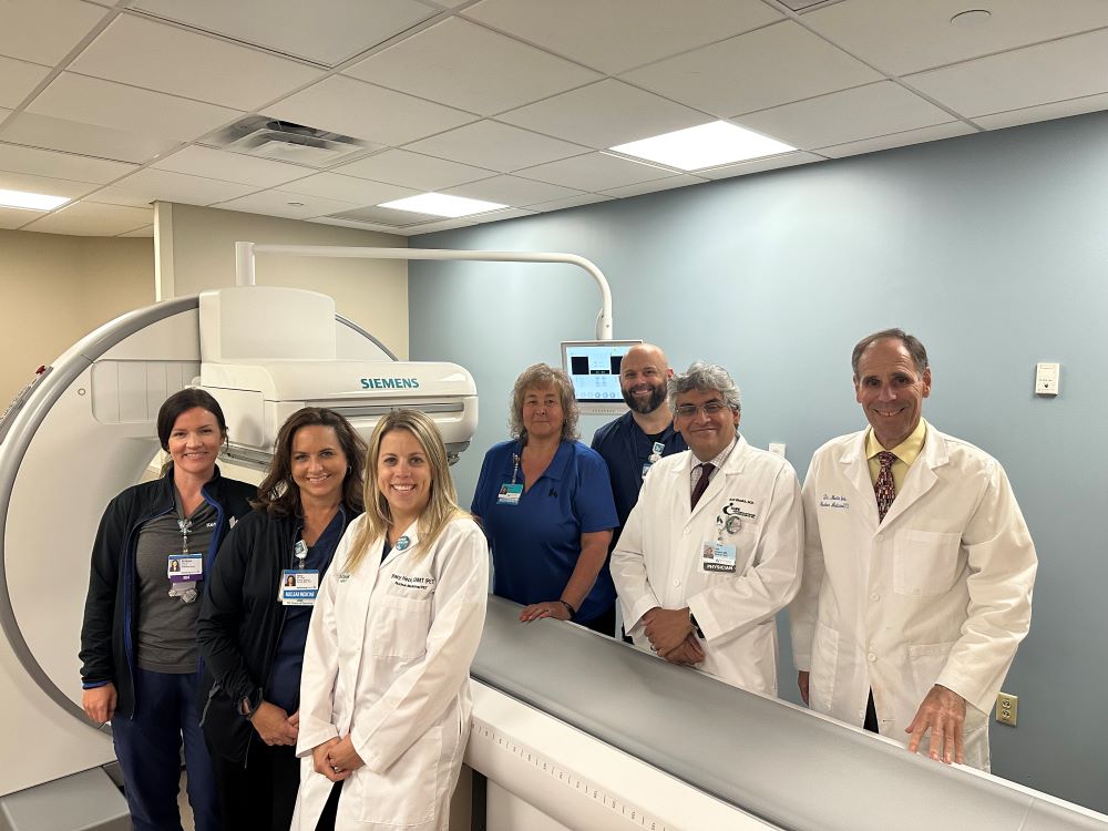 Nuclear Medicine team posing