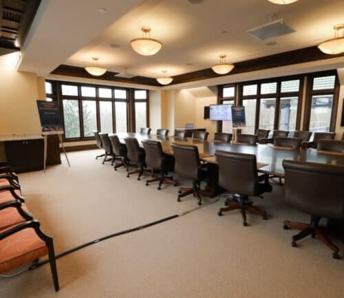 Board room at the Center for Clinical Innovation
