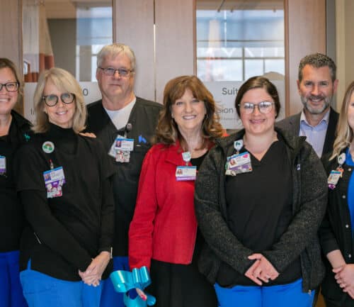 The team at the Troy Infusion Center