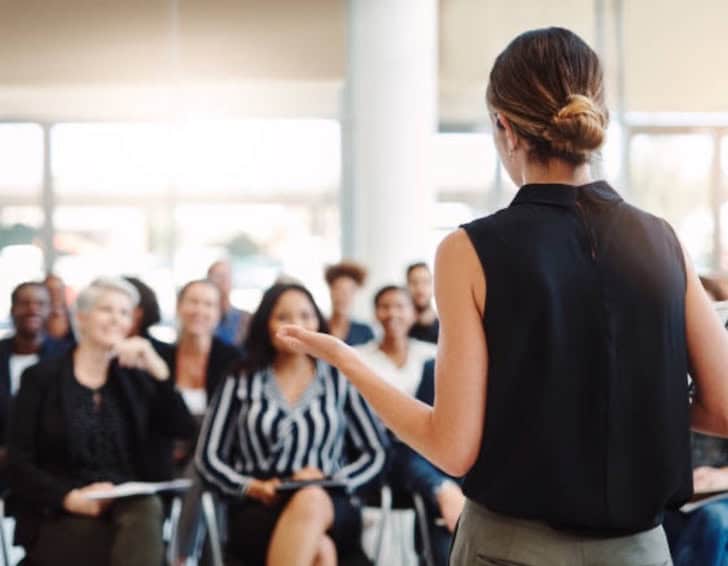 Corporate outreach talk