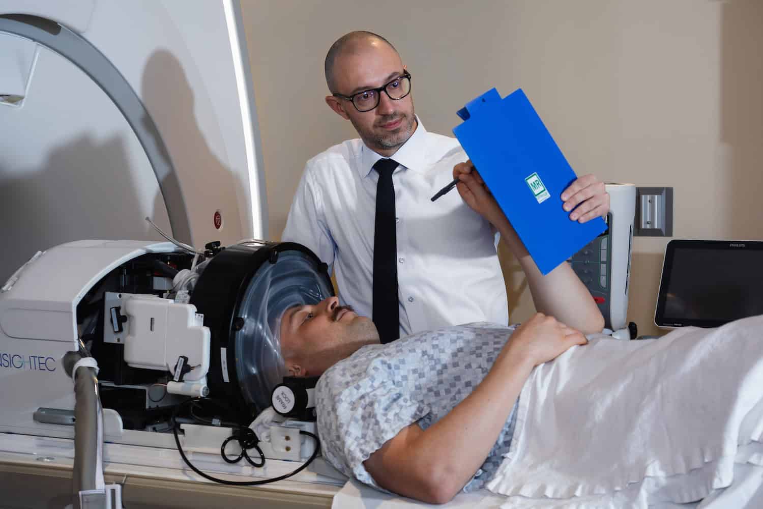 MRI-focused Guided Ultrasound