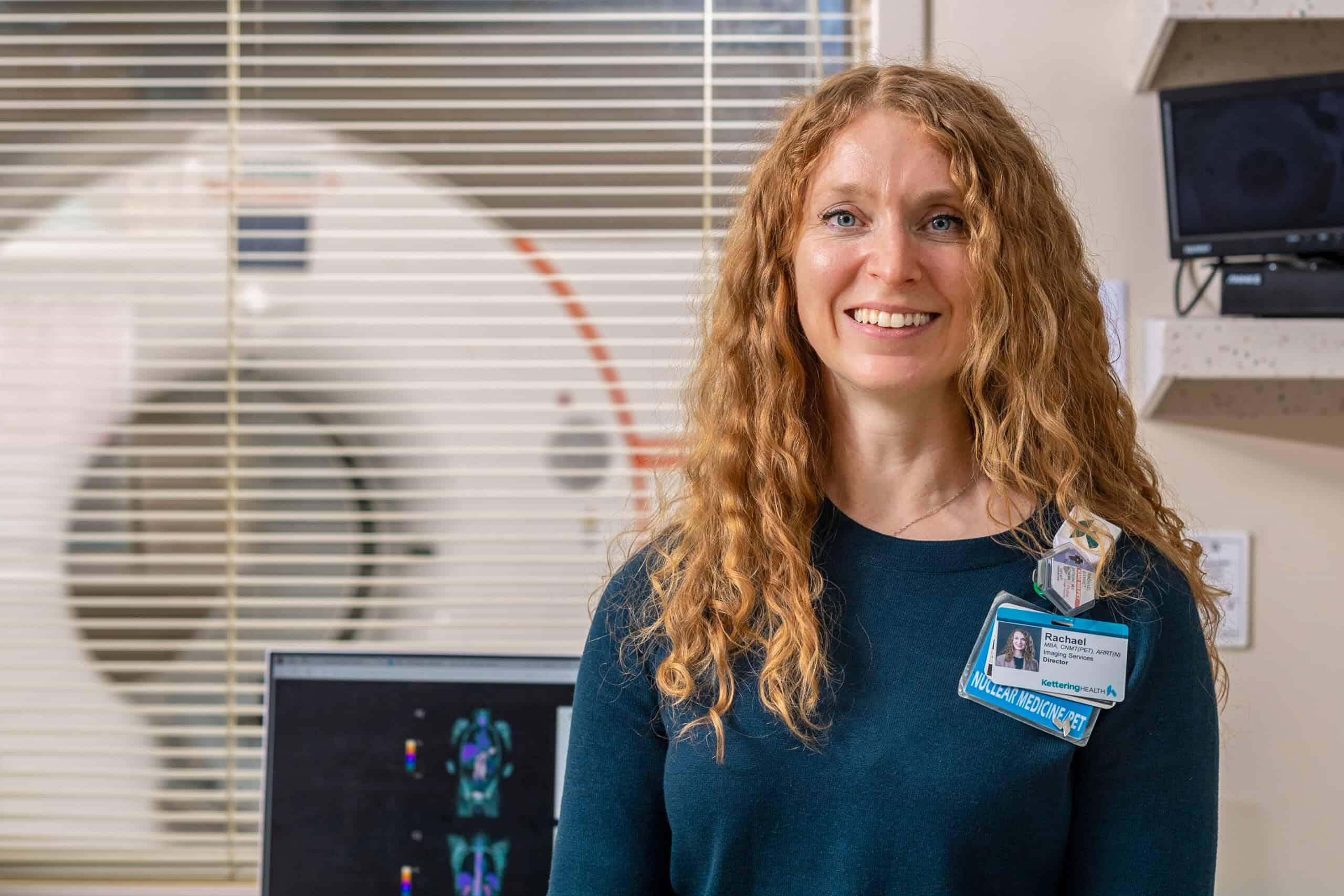 Rachael Sammet, OHA Award finalist, smiling at camera