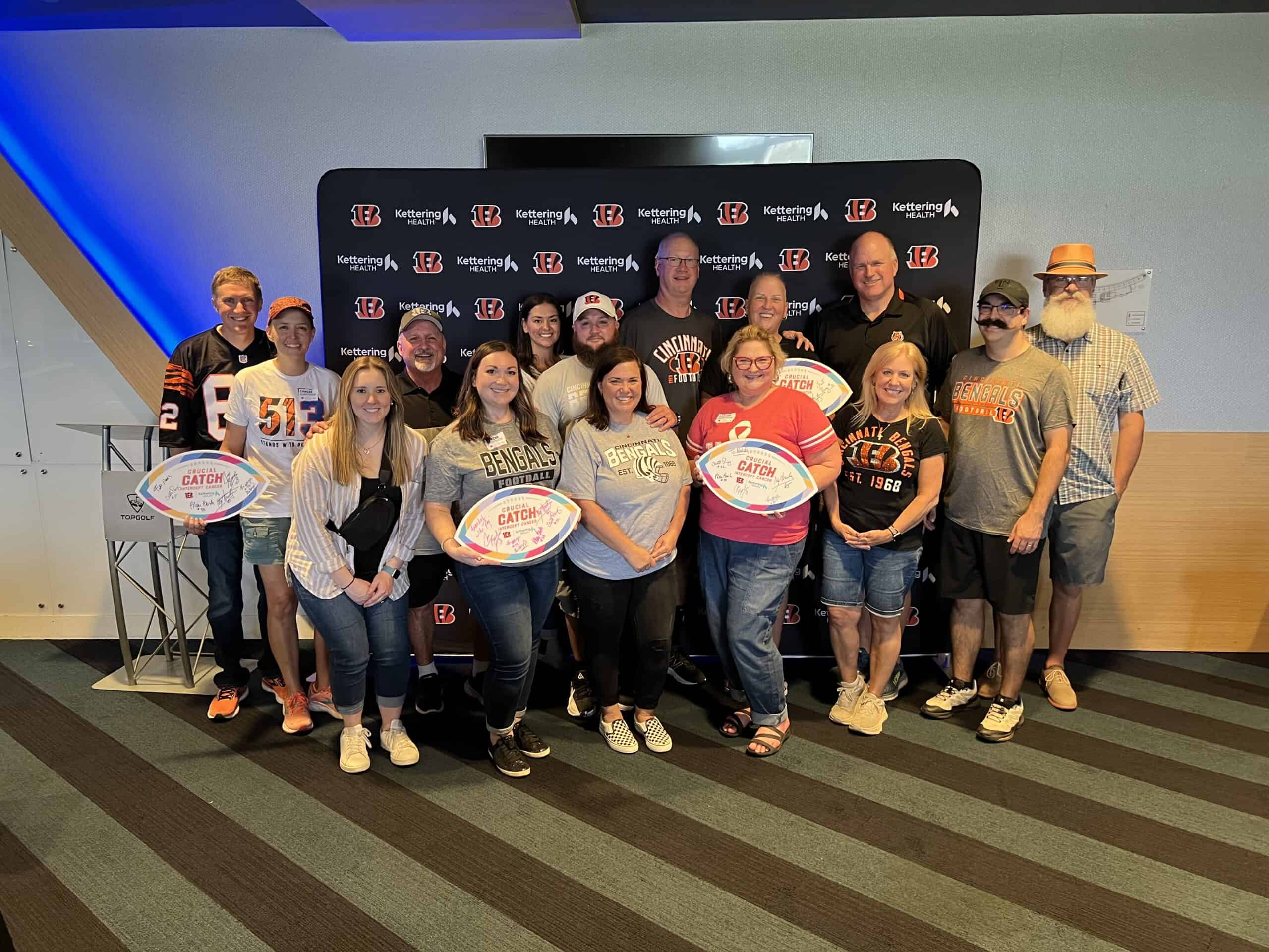 Topgolf With Bengals Legends