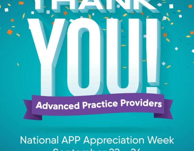Thank you advanced practice providers